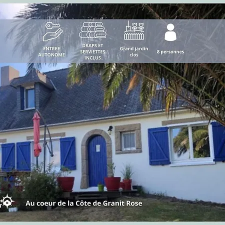 Spacieuse Maison Familiale Avec Jardin 8 Personnes Tatil Evi Trégastel